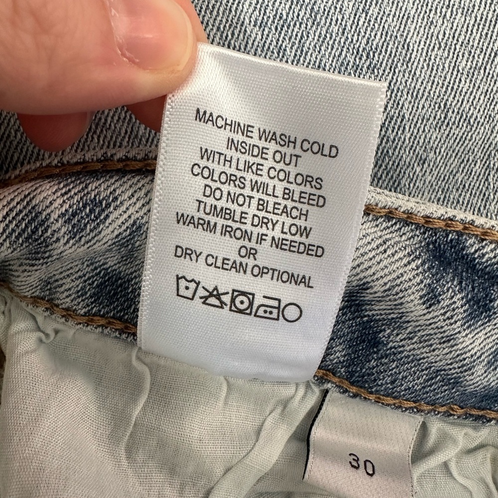 Vervet Light Wash Straight Jeans - Picture 8 of 8